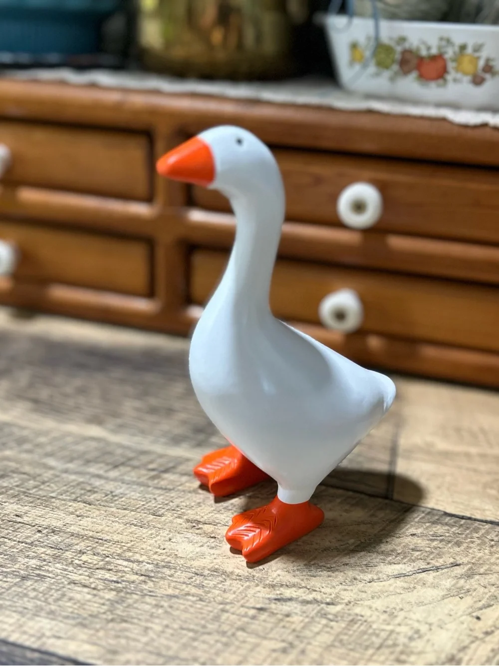 A new kitchen helper! A kitchen goose!